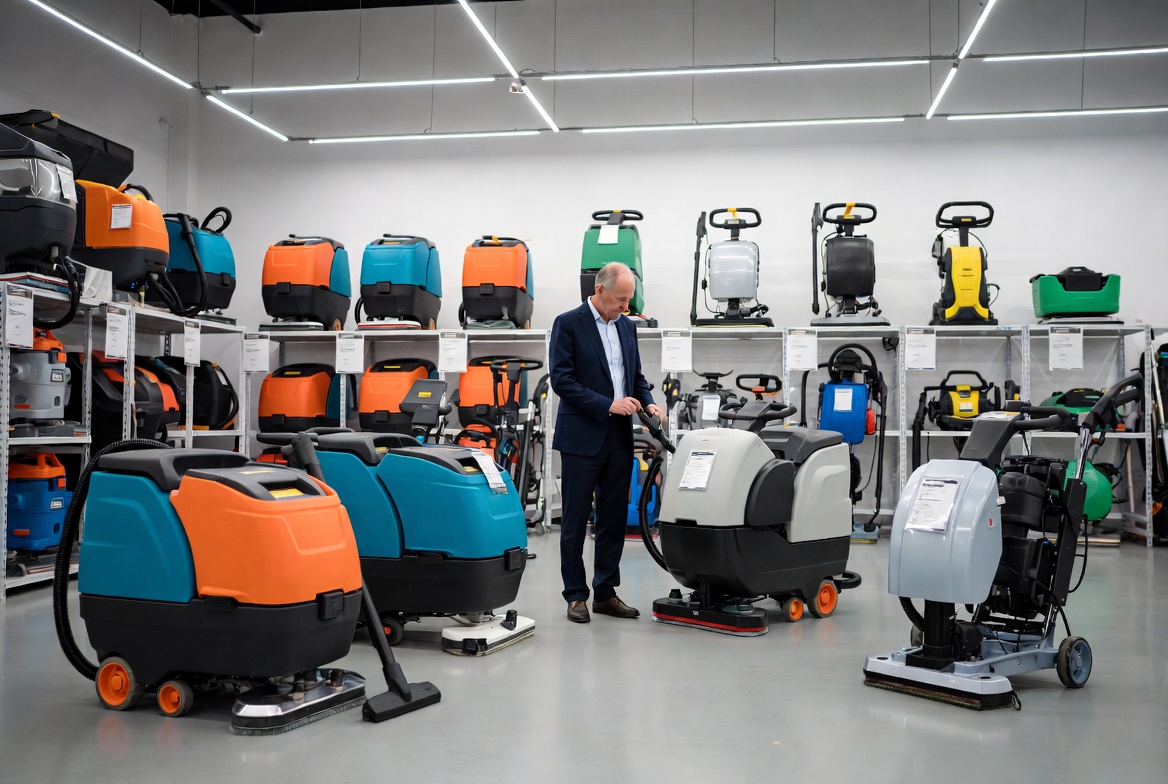 buying cleaning equipment Lagos Nigeria showroom comparison machines