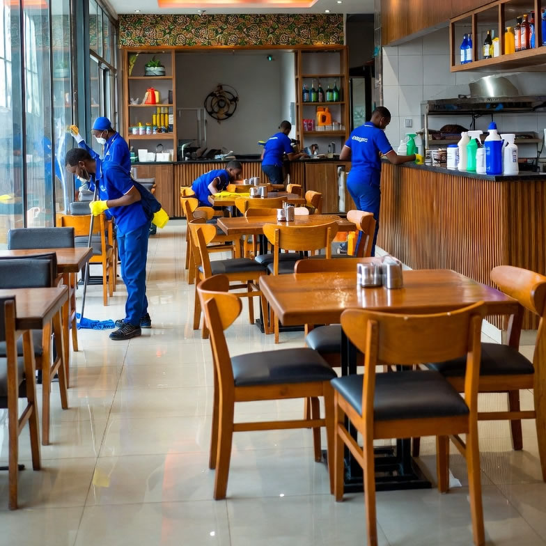fast food cleaning service