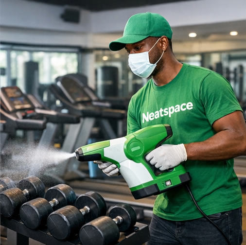 gym center professional cleaners