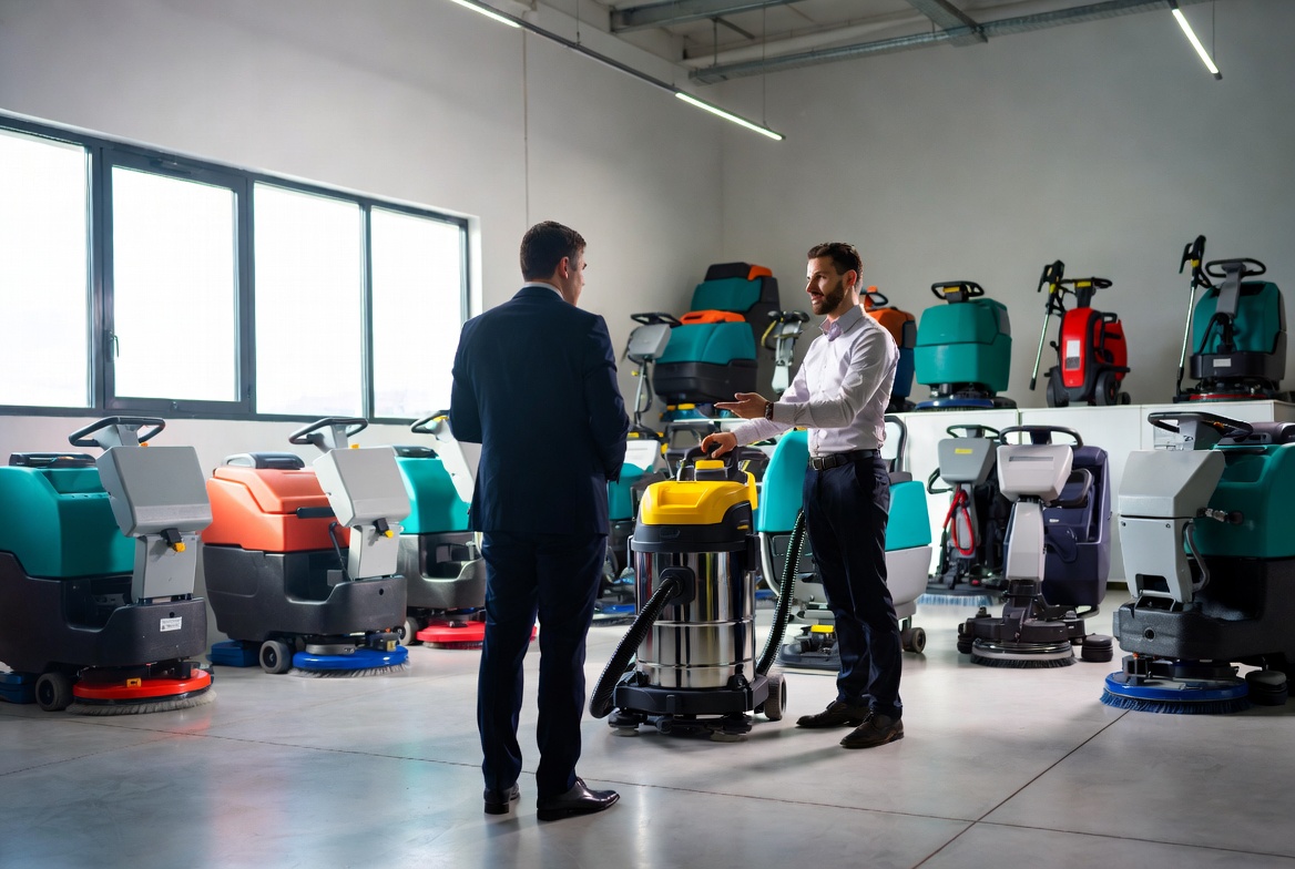trusted cleaning equipment supplier Lagos, Nigeria showroom inspection